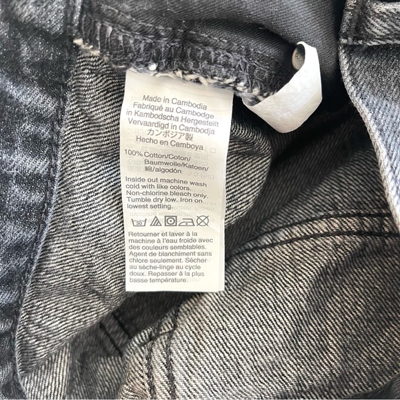 Madewell Relaxed Fit Shorts Size 26 Short Calverley Wash - Picture 9 of 9